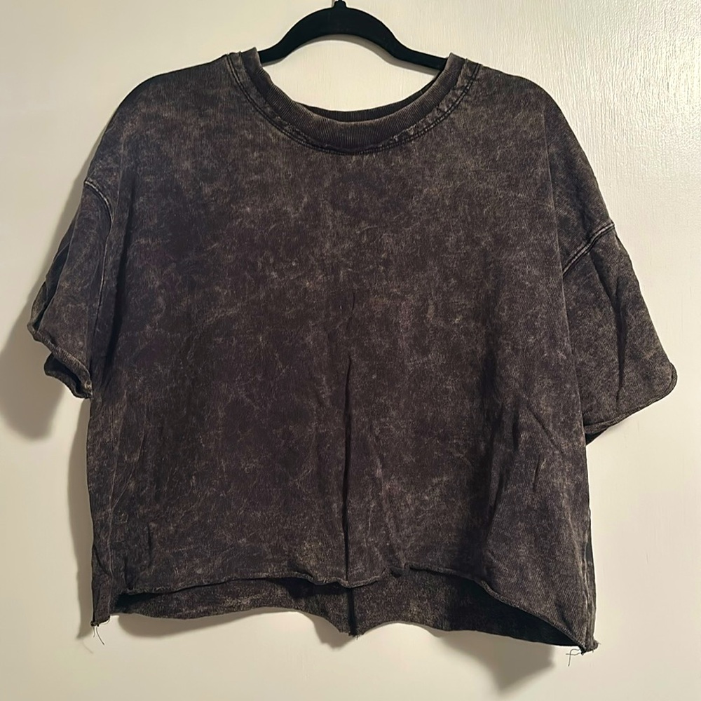 Two three bird nest crop tops